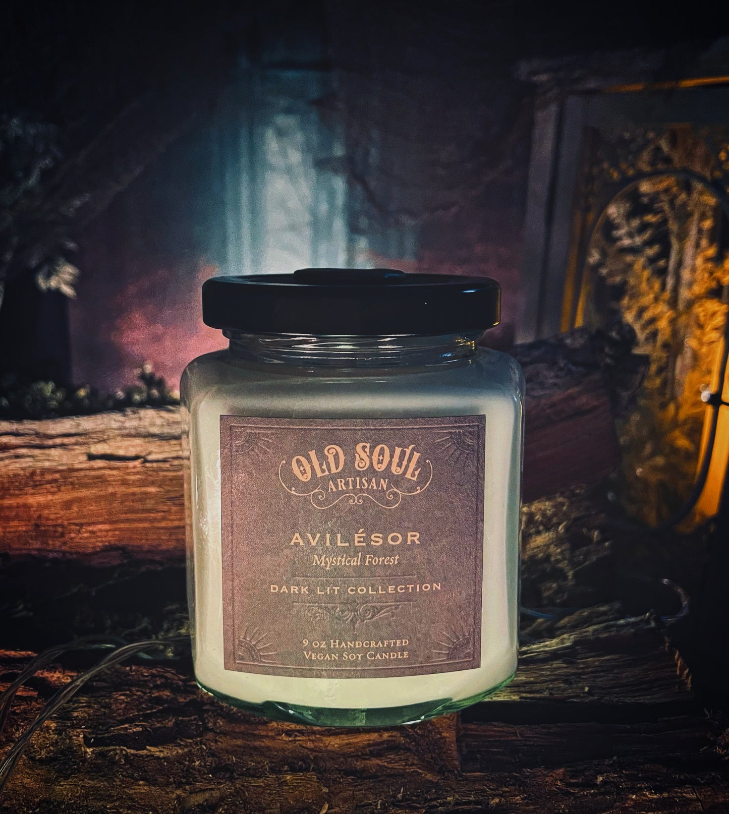 Mystical Forest: Ghost Realm Candle