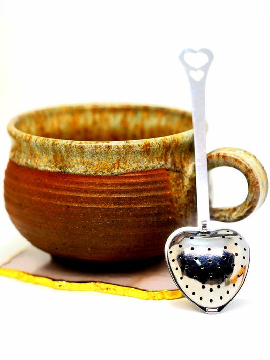Heart-Shaped Tea Infuser / Spoon