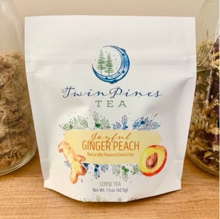 Twin Pines Tea: Joyful Ginger Peach